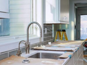 Kitchen under renovation needing professional cleaning services by bellevuecleans in Bellevue, Seattle.